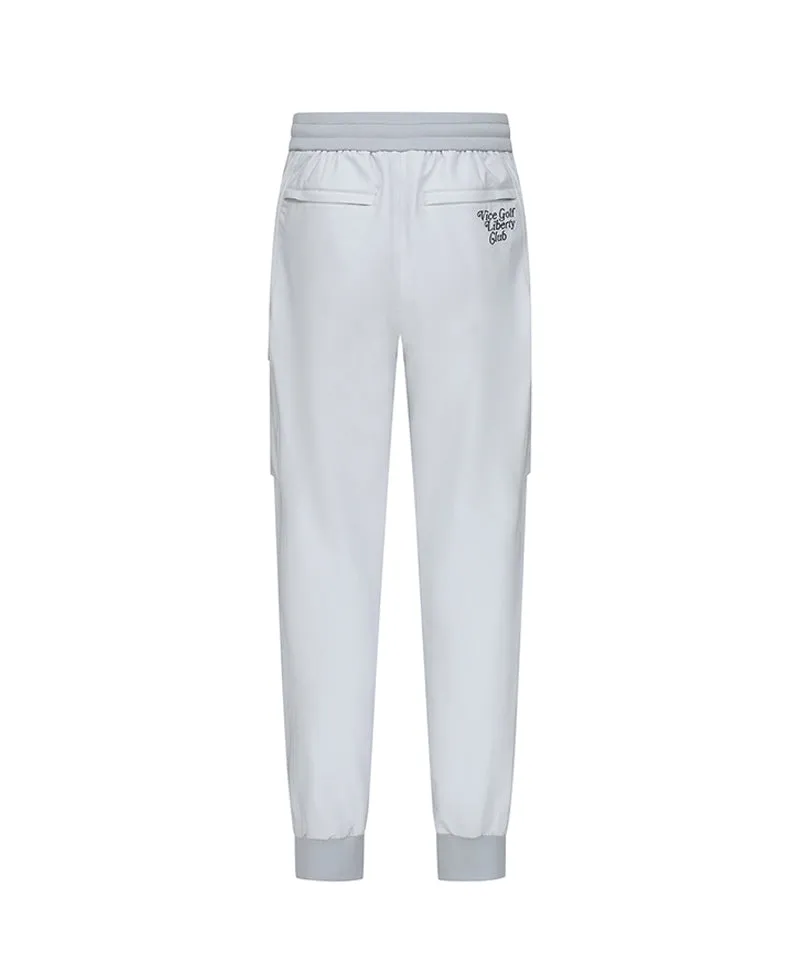 Vice Golf Atelier Women's Liberty Club Tapered Fit Jogger Pants - Light Gray