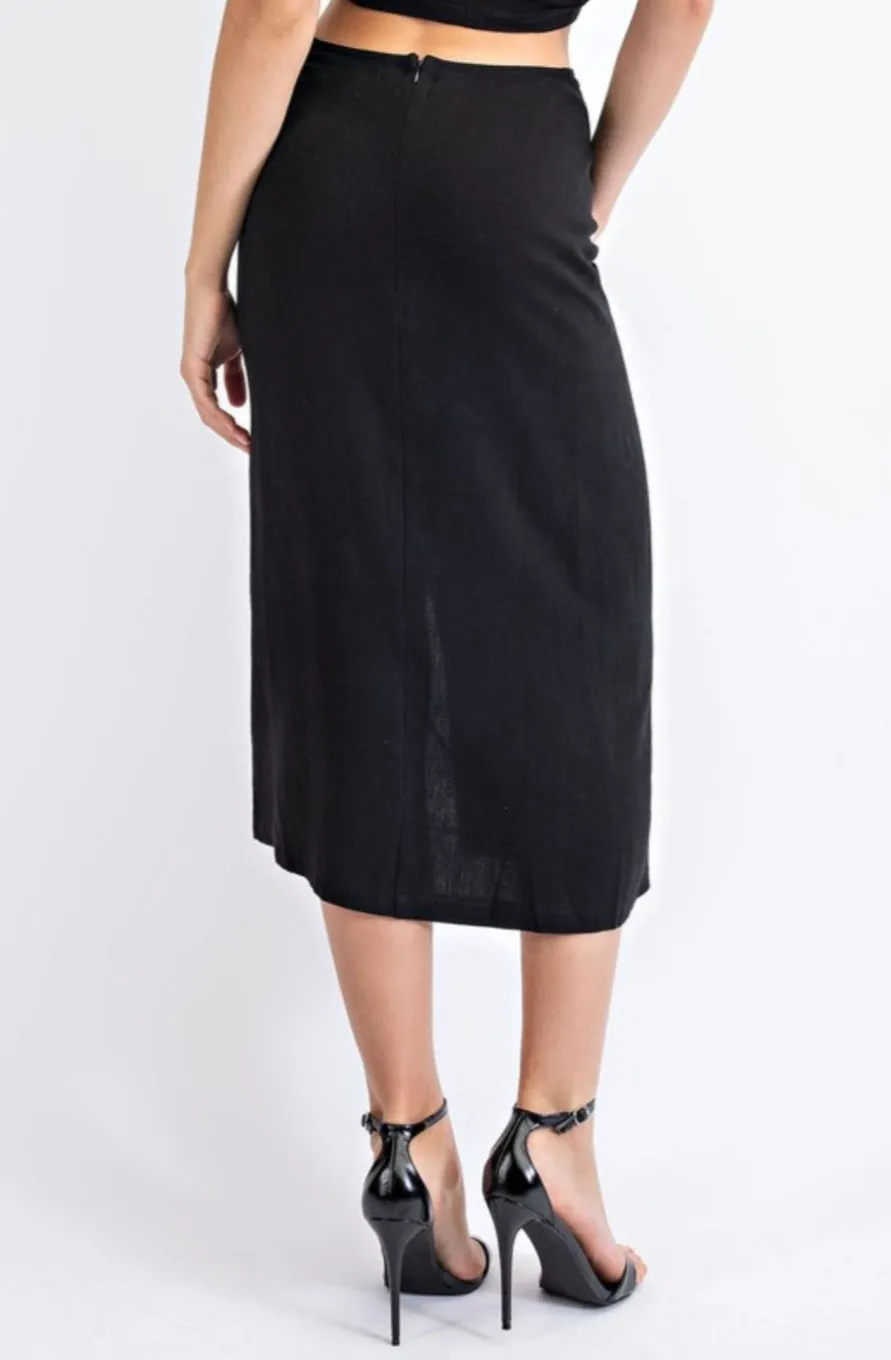 ÉVORA MIDI SKIRT