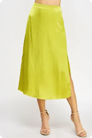 Walk The Runway Midi Skirt