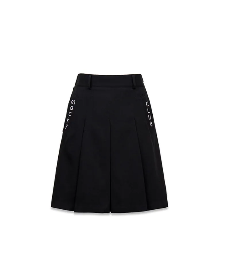 [Warehouse Sale] MACKY Golf: Bella Midi Skirt - Black