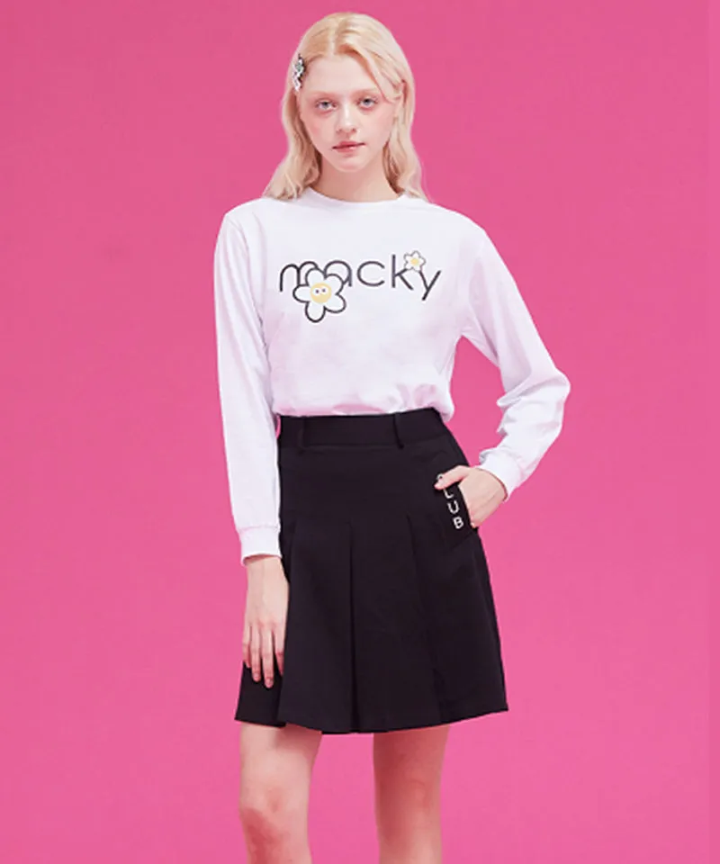 [Warehouse Sale] MACKY Golf: Bella Midi Skirt - Black