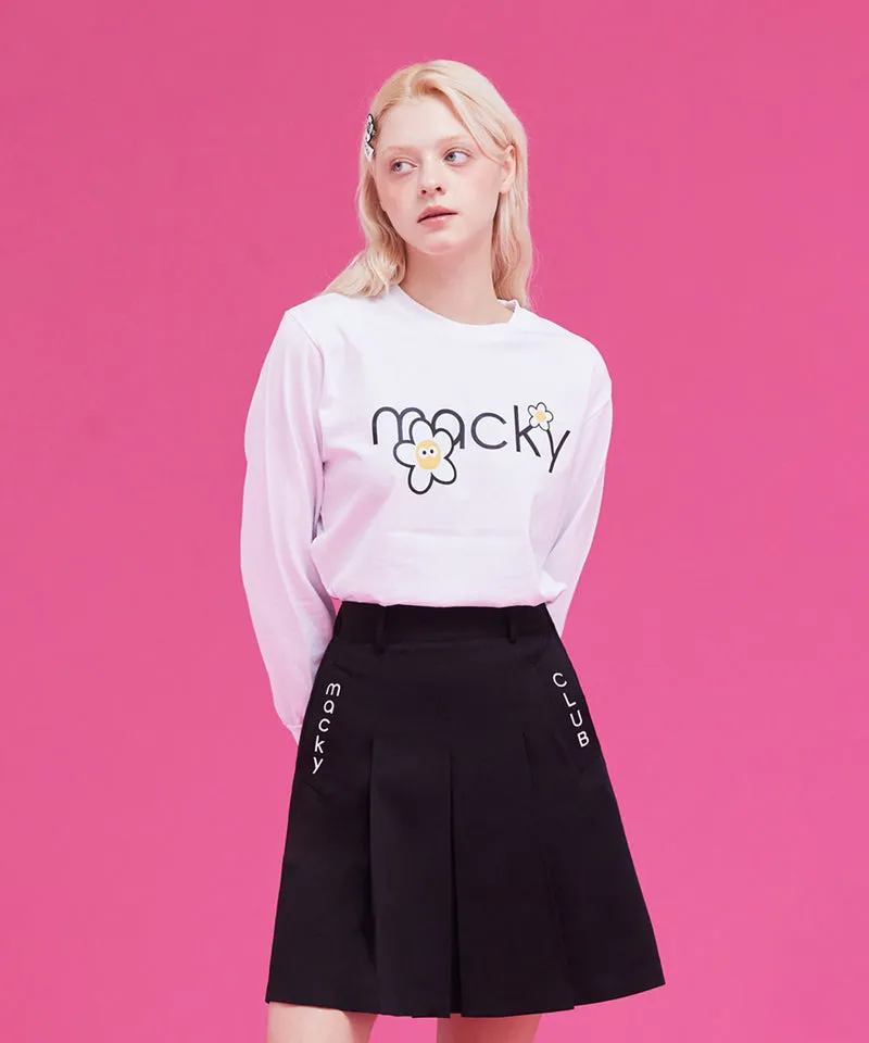 [Warehouse Sale] MACKY Golf: Bella Midi Skirt - Black