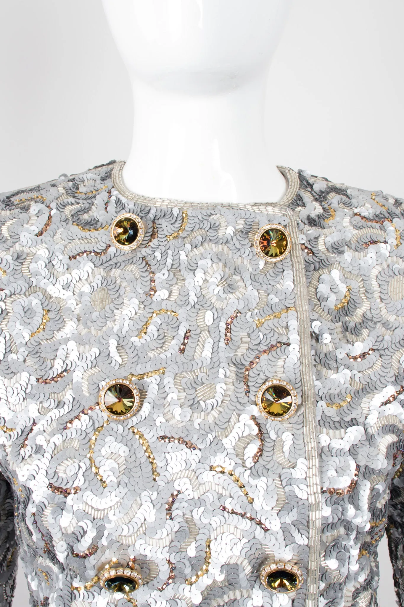 Wavy Sequin Jacket