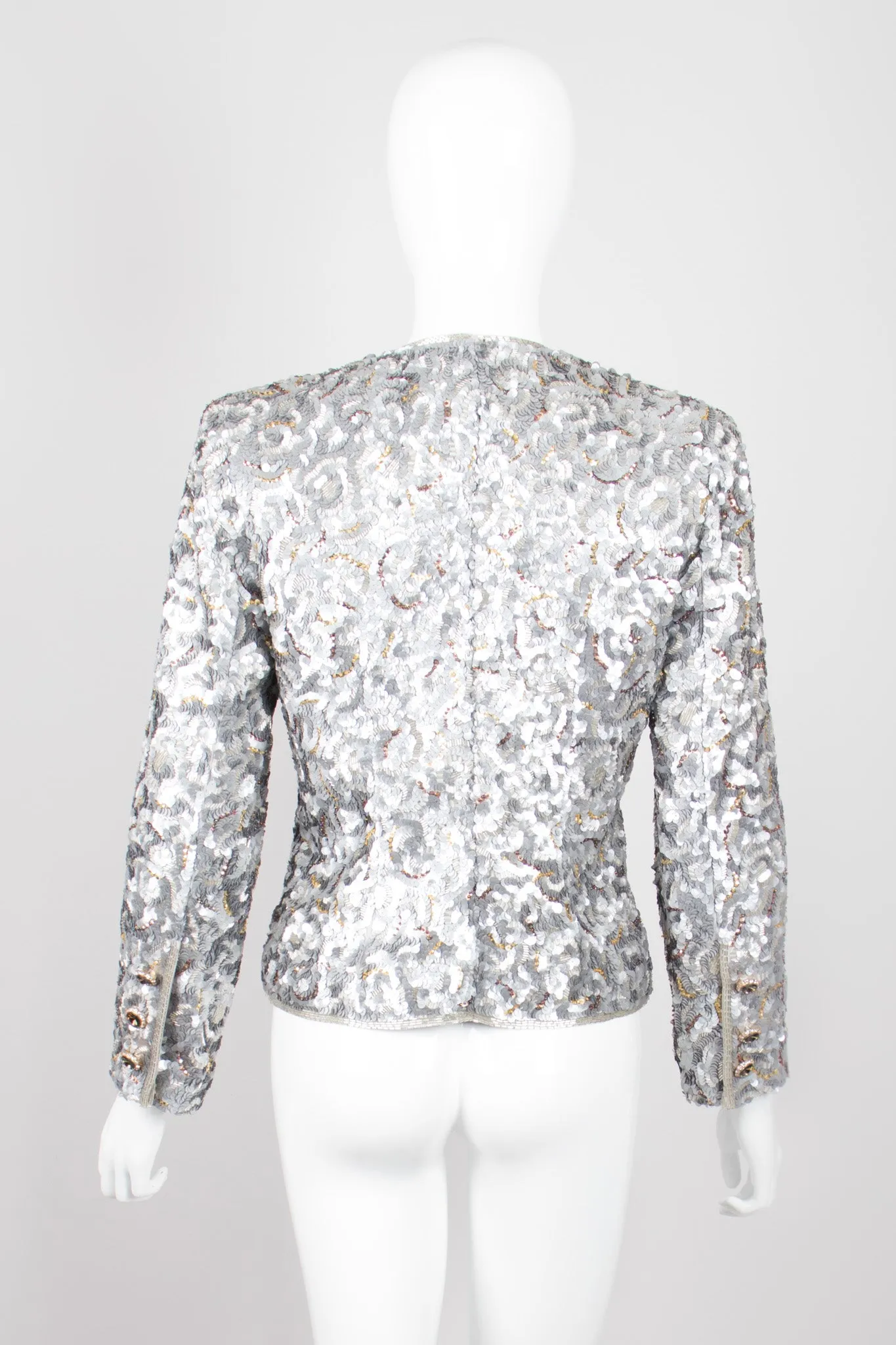 Wavy Sequin Jacket
