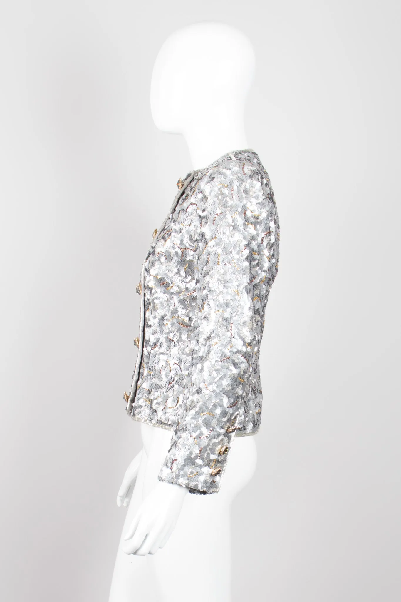 Wavy Sequin Jacket