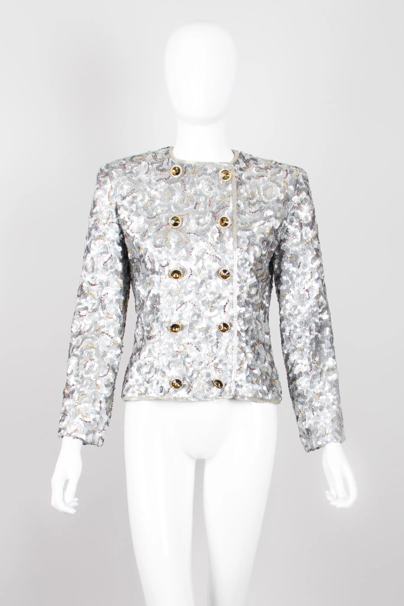 Wavy Sequin Jacket