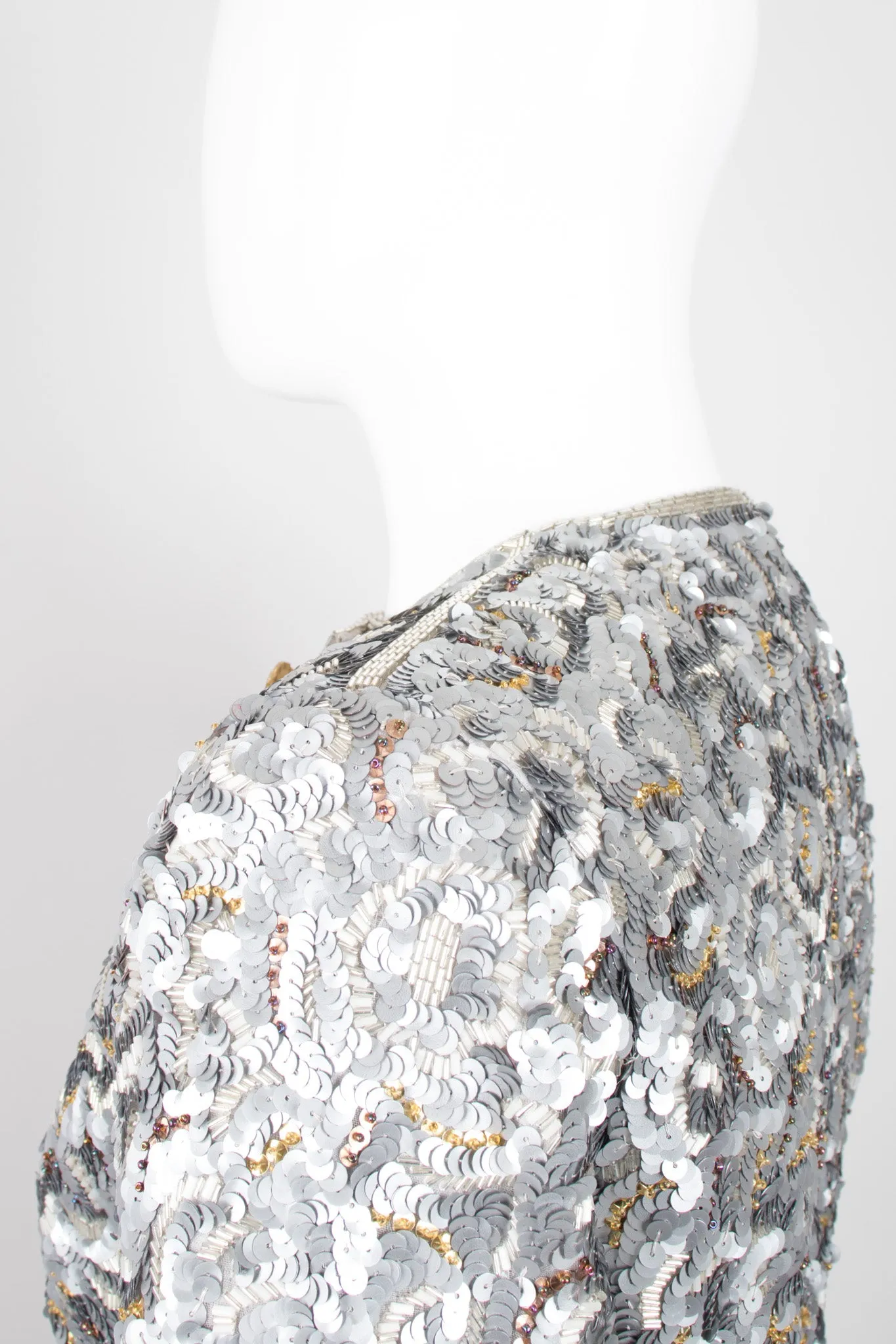 Wavy Sequin Jacket