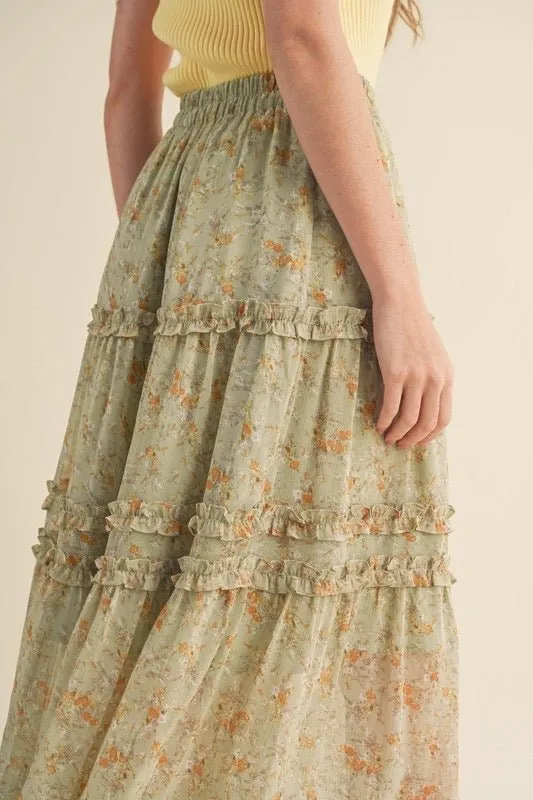Wildflower Midi Skirt