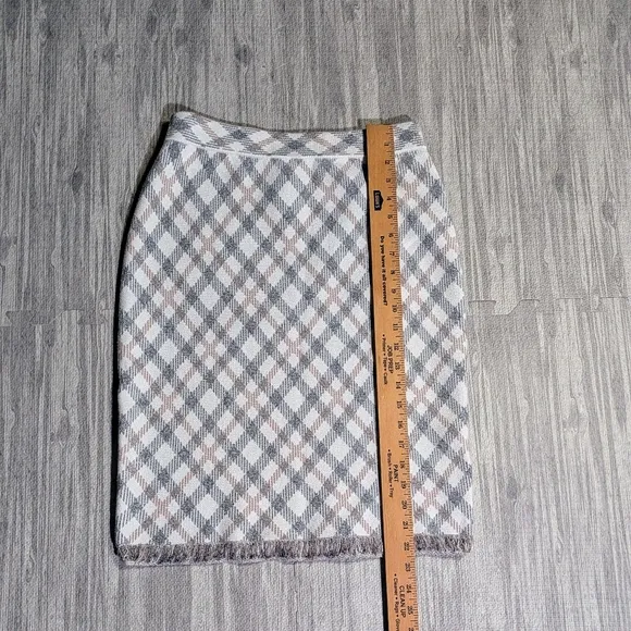 Women's etcetera Knit Set-Tank &amp; Skirt, cream, gray, taupe |Winter/Spring| Sz XS