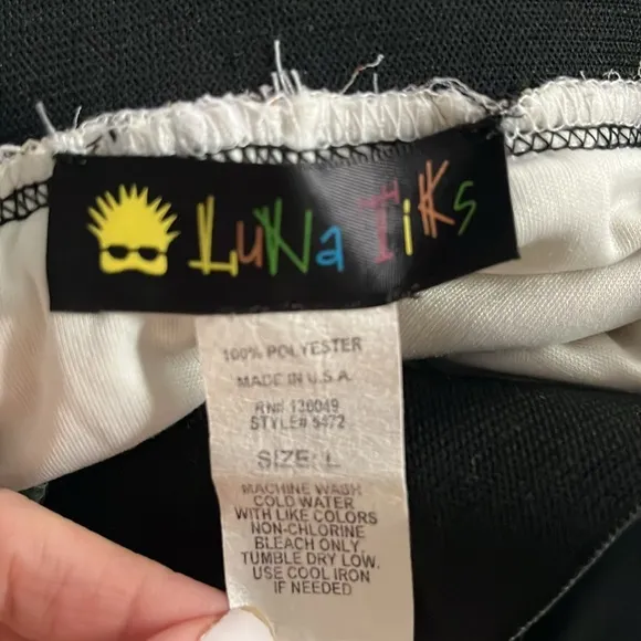 Y2K Luna tiks Women’s Raffle Pleated, Mini Skirt Animal Print Size Large