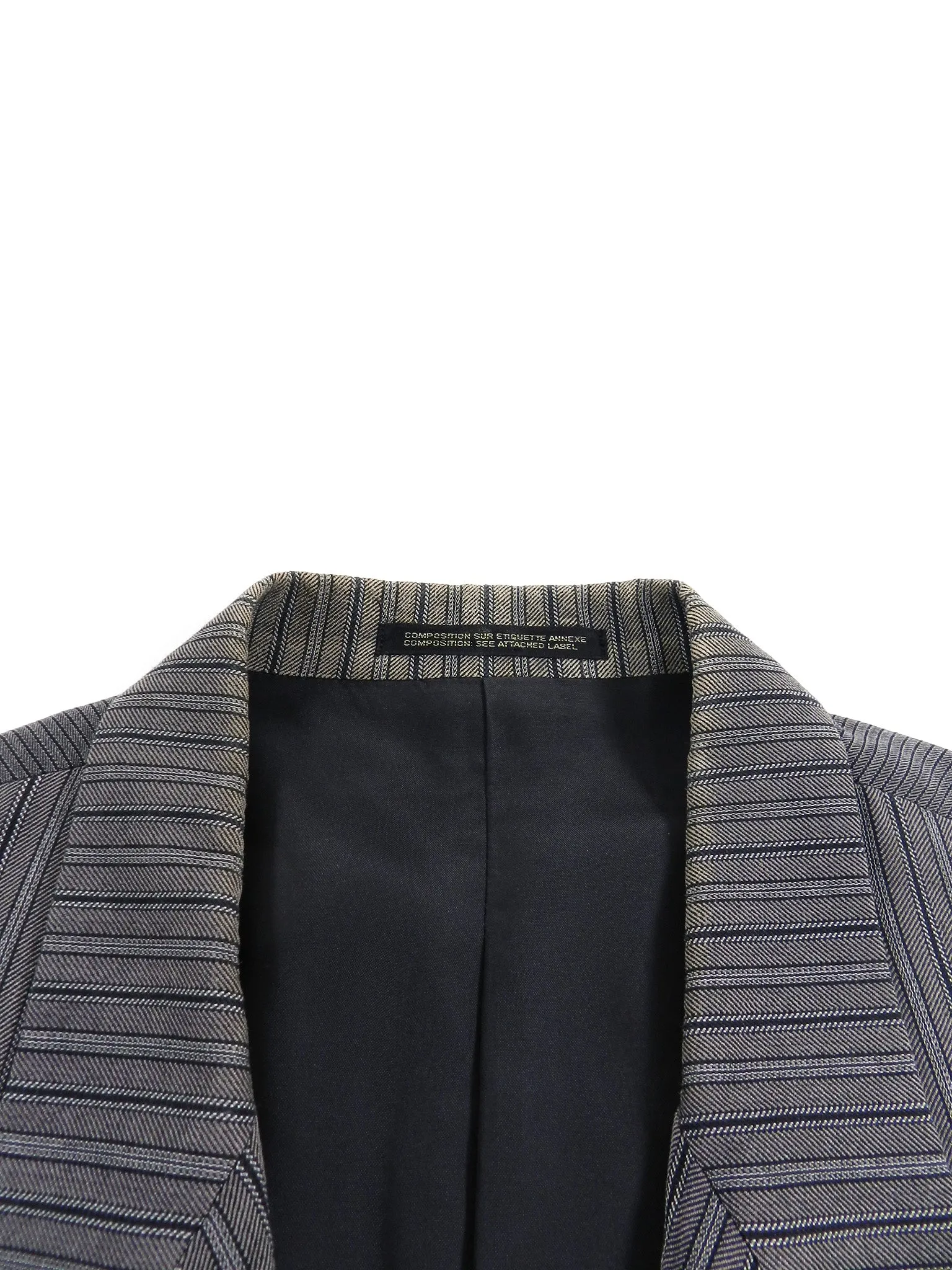 Yohji Yamamoto Vintage 90’s Grey Pinstripe Jacket - M