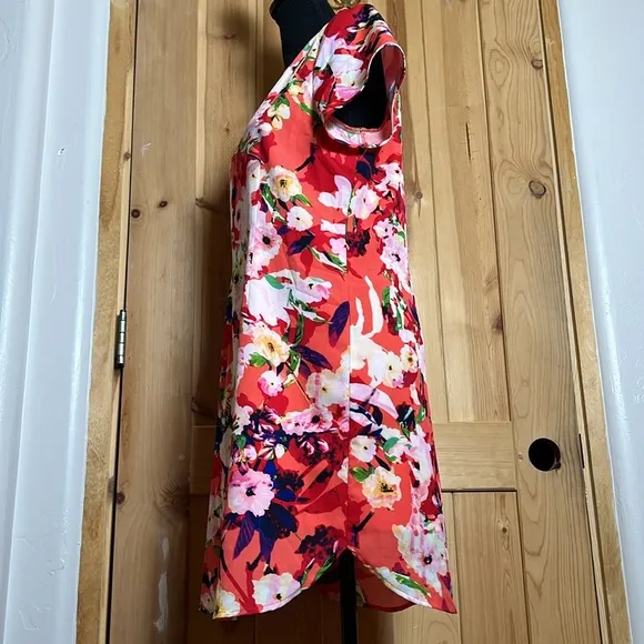 YUMI KIM Vermillion Bloom shift dress