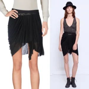 Zadig &amp; Voltaire Jersey Asymmetric Skirt