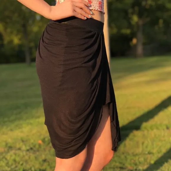 Zadig &amp; Voltaire Jersey Asymmetric Skirt