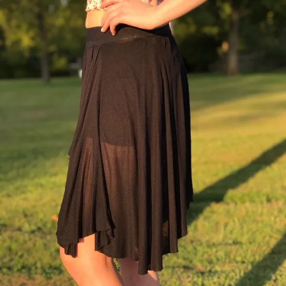 Zadig &amp; Voltaire Jersey Asymmetric Skirt