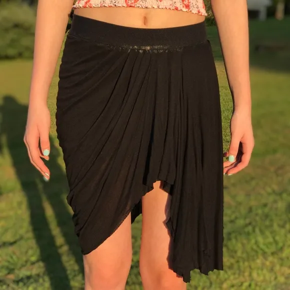 Zadig &amp; Voltaire Jersey Asymmetric Skirt