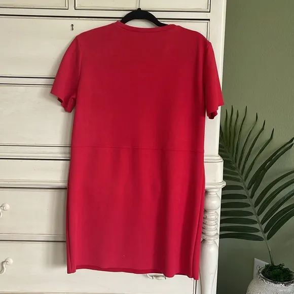 Zara Kelly Shift Dress in Red size M