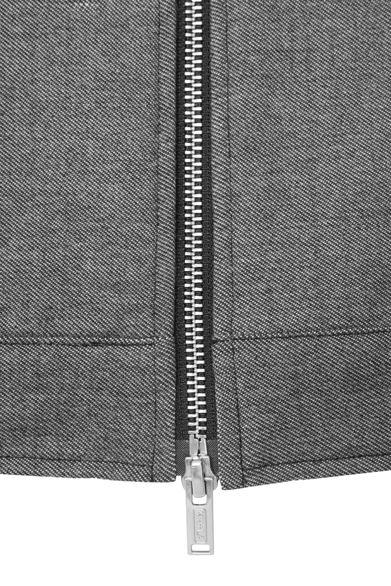 ZIP TRUCKER JACKET IN NEVADA GREY